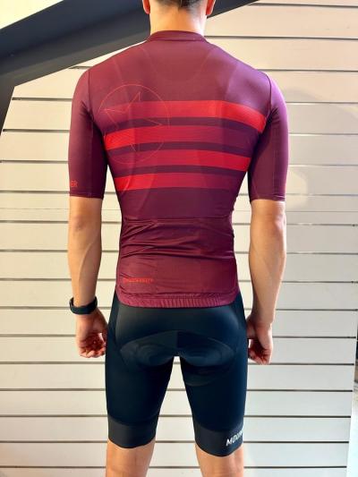 Radtrikot Mountainbiker Classic "Speed SS" rot M Produktbild 1