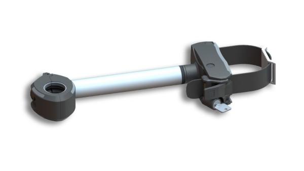 Uebler   Abstandhalter 2. Fahrrad (2er Tr&auml;ger), abschlie&szlig;bar, abnehmbar, 