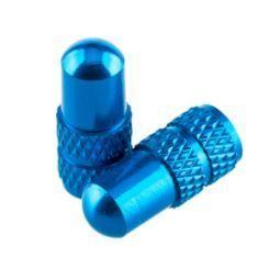 Deity   Presta Ventil Kappen, Blue