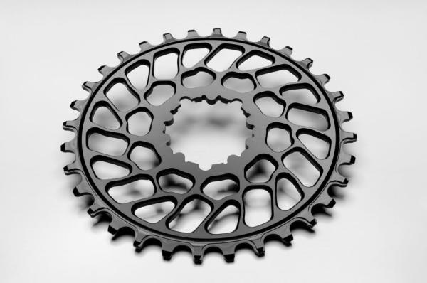 Absolute Black   Direct Mount Kettenblatt, Round, SRAM Super Boost, schwarz, 32 Z&auml;