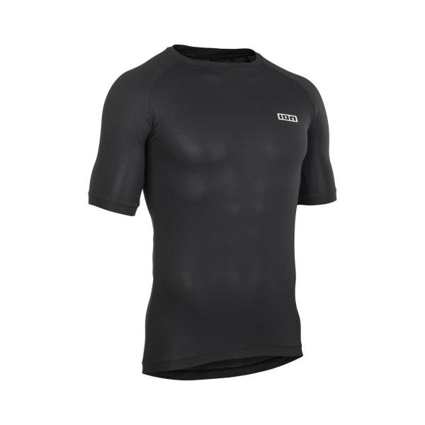 ION Herren MTB Unterhemd Kurzarm Base Tee black 50/M